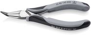 KNIPEX 35 82 145 ESD Electronics Pliers ESD with box joint with multi-component handles mirror polished 145 mm