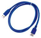 USB CABLE, 3.0 TYPE A PLUG-RCPT, 1M