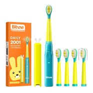 Sonic toothbrush with replaceable tip BV 2001 (blue/yellow), Bitvae