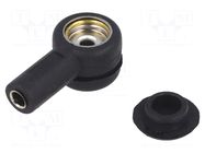 Banana plug / press stud adapter; ESD EUROSTAT GROUP