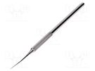 Tool: scraper; stainless steel; L: 150mm; Blade tip shape: sharp IDEAL-TEK