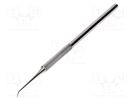 Tool: scraper; stainless steel; L: 150mm; Blade tip shape: sharp IDEAL-TEK