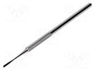 Tool: scraper; stainless steel; L: 150mm; Blade tip shape: flat IDEAL-TEK