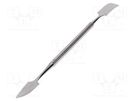 Tool: spatula; stainless steel; L: 170mm; non-magnetic IDEAL-TEK