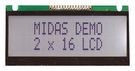 LCD DISPLAY, TRANSFLECTIVE, FSTN, 4.67MM