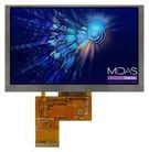 LCD TFT DISPLAY, 5", 800 X 480P, LVDS