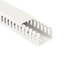 OPEN SLOT DUCT, PC/ABS, GRY, 37.5X25MM