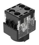 SW CONTACT BLOCK, SPST, 5A/250V, SCREW