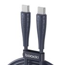 Cable USB-C to USB-C Toocki TXCTT3- LB03, 1m, FC 240W (blue), Toocki