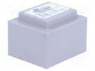 Transformer: encapsulated; 7VA; 230VAC; 15V; 460mA; PCB; IP00 INDEL