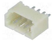 Connector: wire-board; socket; male; PIN: 4; 1A; Urated: 125V; THT JOINT TECH