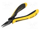 Pliers; precision,half-rounded nose,specialist; ESD; 130mm BERNSTEIN