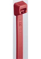 CABLE TIE, 99MM L, FLUOROPOLYMER, 18 LB, MAROON