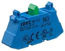 SW CONTACT BLOCK, 10A, 110VAC/1P/PUSH IN