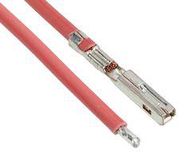 CABLE ASSY, SOCKET-FREE END, RED, 150MM