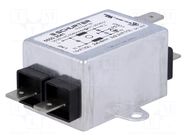 Filter: anti-interference; single-phase; 250VAC; Cx: 15nF; 0.8mH SCHURTER