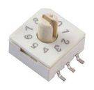 ROTARY CODED SW, BCD, 0.1A, 50VDC, SMD