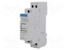 Relay: installation; monostable; NO x2; Ucoil: 48VDC; 20A; -40÷40°C FINDER