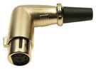 XLR CONNECTOR, R/A RCPT, 7POS, CABLE