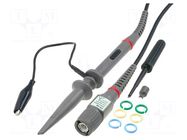 Probe: for oscilloscope; passive; 4MHz(1: 1),60MHz(10: 1); 600V HANTEK