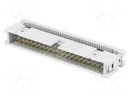 Connector: IDC; plug; male; PIN: 40; IDC; for ribbon cable; 2.54mm CONNFLY