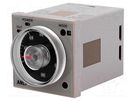 Timer; 0,2s÷300h; DPDT; 250VAC/5A; Usup: 24÷240VAC; 24÷240VDC; IP40 ANLY ELECTRONICS
