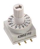 ROTARY CODED SW, BCD, 0.15A, 24VDC, SMD