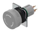 SWITCH ACTUATOR, GREY, 24.5MM, STOP SW
