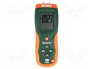 Manometer; 0.001÷5psi; LCD; Meas.accur: ±0,3%; Interface: USB EXTECH