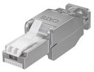 Tool-free RJ45 Network Plug CAT 6 STP Shielded - For 9.0 mm cable diameter, IDC connectors (toolless)