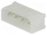Connector: wire-board; socket; male; 6A; PIN: 4; straight; THT JOINT TECH