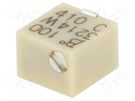 Potentiometer: mounting; vertical,multiturn; 10Ω; 250mW; SMD; ±10% BOURNS
