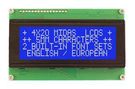 LCD MOD, COB, BLUE STN, 20X4, PARALLEL
