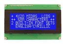 LCD MOD, COB, BLUE STN, 20X4, PARALLEL