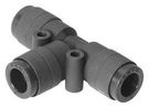 PUSH-IN T-CONNECTOR, 10BAR, 8MM, PBT
