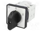 Switch: cam switch; Stabl.pos: 2; 10A; 0-1; for building in; 3.5kW PROMET