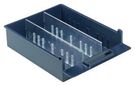 SHELF BIN DIVIDER, LARGE, BLUE