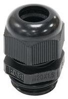 HEAVY DUTY CABLE GLAND, 5-10MM, M20, BLK