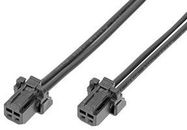 CABLE ASSY, 2P RCPT-RCPT, 50MM