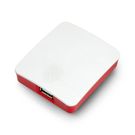 Case for Raspberry Pi Model 3A + official - red-white