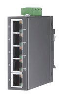 ENET MODULE, DIN RAIL/PANEL, RJ45X5