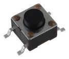 TACTILE SWITCH, 0.05A, 12VDC, SMD, 200GF
