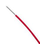 HOOK UP WIRE, 20AWG, RED, 100M