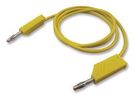 TEST LEAD, YELLOW, 1M, 60V, 32A