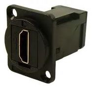 HDMI R/A FEEDTHROUGH CONN, RECEPTACLE