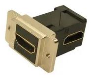 HDMI R/A FEEDTHROUGH CONN, RECEPTACLE