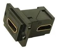HDMI R/A FEEDTHROUGH CONN, RECEPTACLE