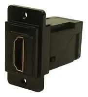 HDMI R/A FEEDTHROUGH CONN, RECEPTACLE