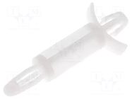 PCB distance; polyamide; L: 19.1mm; snap fastener; natural ESSENTRA