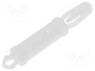 Assembly stud; polyamide; L: 12.7mm; latch/latch; Ø2: 2.54mm ESSENTRA